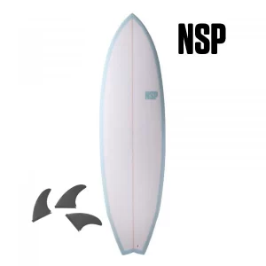 NSP Kingfish Blue Powder deck